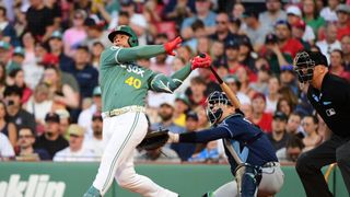 Red Sox sweep Rays, reach .500 with 11th straight win taken at BSJ Headquarters  (Red Sox). Photo by Bob DeChiara-Imagn Images