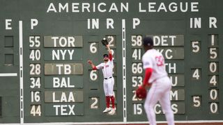 Red Sox rally past Giants to complete sweep, finish dominant homestand taken at BSJ Headquarters  (Red Sox). Photo by Bob DeChiara-Imagn Images