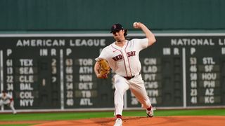 Red Sox drop series to Angels as Jake Bennett struggles in 6-4 loss taken at BSJ Headquarters  (Red Sox). Photo by Bob DeChiara-Imagn Images