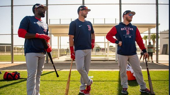 McAdam: Making a run at Red Sox' Opening Day Roster  taken at BSJ Headquarters  (Red Sox)