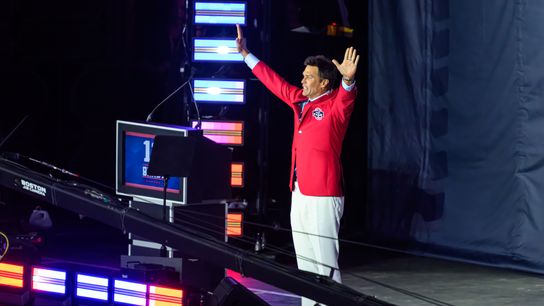 "I am eternally grateful. I am Tom Brady, and I am a Patriot." taken at Gillette Stadium (Patriots)
