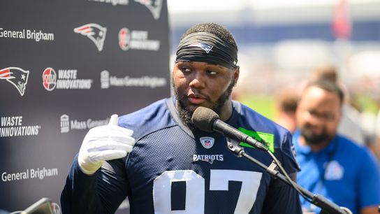 Giardi: Unorthodox approach from two big bodies may pay dividends for Patriots DL taken at Gillette Stadium (Patriots)