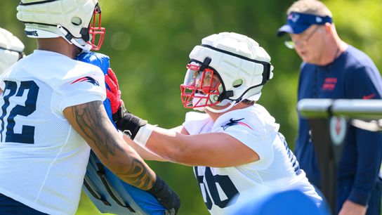 Giardi: Campbell absorbing as much knowledge as he can; plus, Maye's approach pays dividends taken at Gillette Stadium (Patriots)