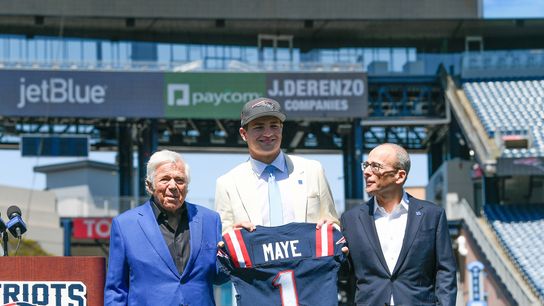 Giardi: Maye finds his way to Gillette, and makes a good first impression taken at Gillette Stadium (Patriots)