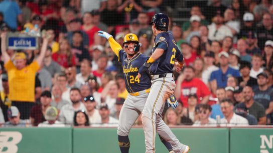 FINAL: Brewers 7, Red Sox 2 - Milwaukee's bats too much for Boston's pitching taken at BSJ Headquarters (Red Sox)