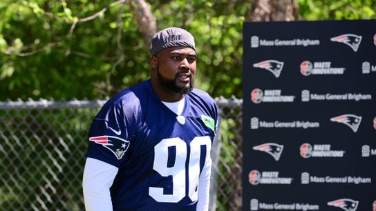 Giardi: Christian Barmore returns to practice (UPDATED) taken at BSJ Headquarters (Patriots)