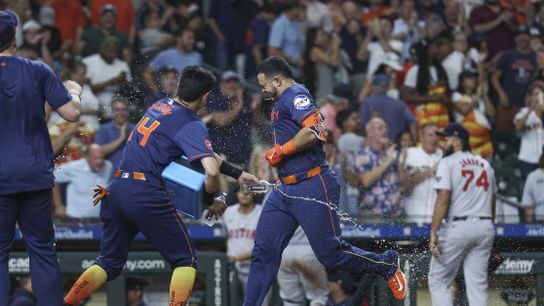 Final: Red Sox 4, Houston Astros 5  - Red Sox allow 2 runs in final 2 inning in walk off loss to Astros taken at BSJ Headquarters (Red Sox)