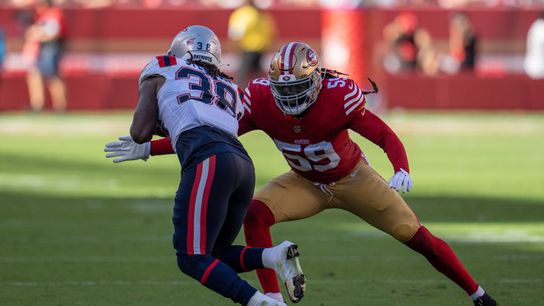 Giardi: Is this the week Jerod Mayo decides to play hardball with Rhamondre Stevenson? taken at Gillette Stadium (Patriots)