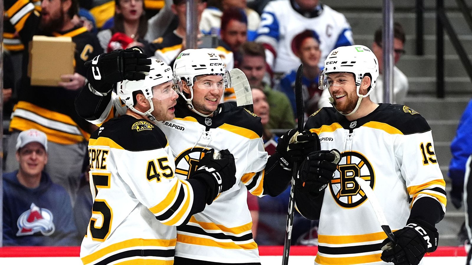 Final Bruins 5, Avalanche 3 Bruins score 2 power play goals in win