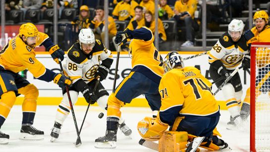 Final: Predators 4, Bruins 0 - Bruins lose final game of road trip getting shut out against Nashville taken at BSJ Headquarters (Bruins)