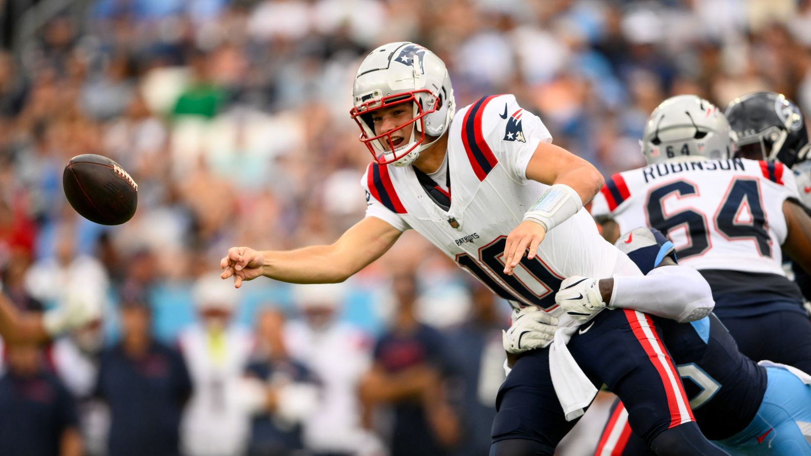 Giardi Jerod Mayo shares one bit of potential good news after another