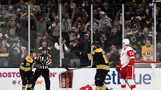 FINAL: Bruins 3, Red Wings 2 (OT) -Zacha Nets OT Winner taken at BSJ Headquarters (Bruins)