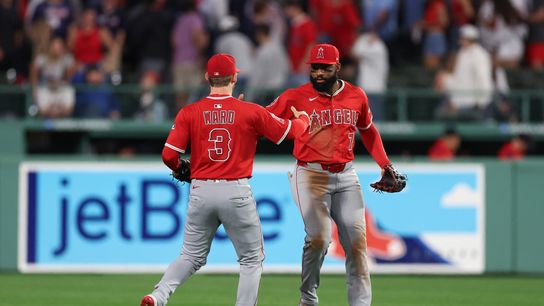 Final: Angels 4, Red Sox 3- Red Sox lose in extras to Angels taken at BSJ Headquarters (Red Sox)