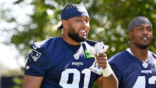 Giardi: NFL Notebook - Is second-year pro about to take a big step forward for the Patriots? Plus, last ride in NO taken at BSJ Headquarters (Patriots). Photo by (USA Today Eric Canha)
