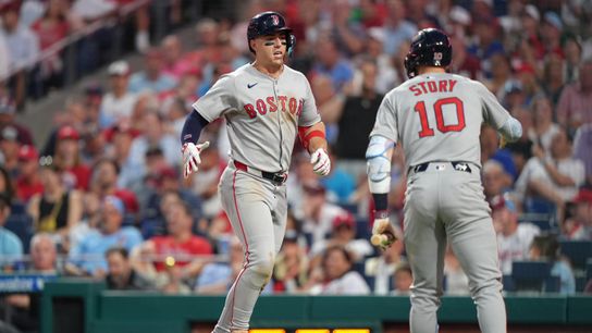 Final: Red Sox 9, Phillies 7 (F/11th) - Narvaez hits 11th inning home run to win game for Red Sox taken at BSJ Headquartera (Top Red Sox)