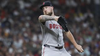 BSJ Live Coverage: Boston Red Sox 1 at Houston Astros 2 (2nd) - Crochet takes mound as Red Sox look to avoid sweep against Astros taken at BSJ Headquarters (Top Red Sox). Photo by (Troy Taormina-Imagn Images)