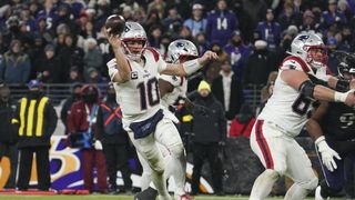 Giardi: Maye delivers the goods and, with help from Diggs, pushes the Patriots into the playoffs taken at BSJ Headquarters (Patriots). Photo by (USA Today JAMES LANG)