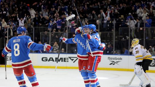 Final: Rangers 4, Bruins 3 (F/OT) - Bruins fall in overtime to Rangers taken at BSJ Headquarters (Top Bruins)