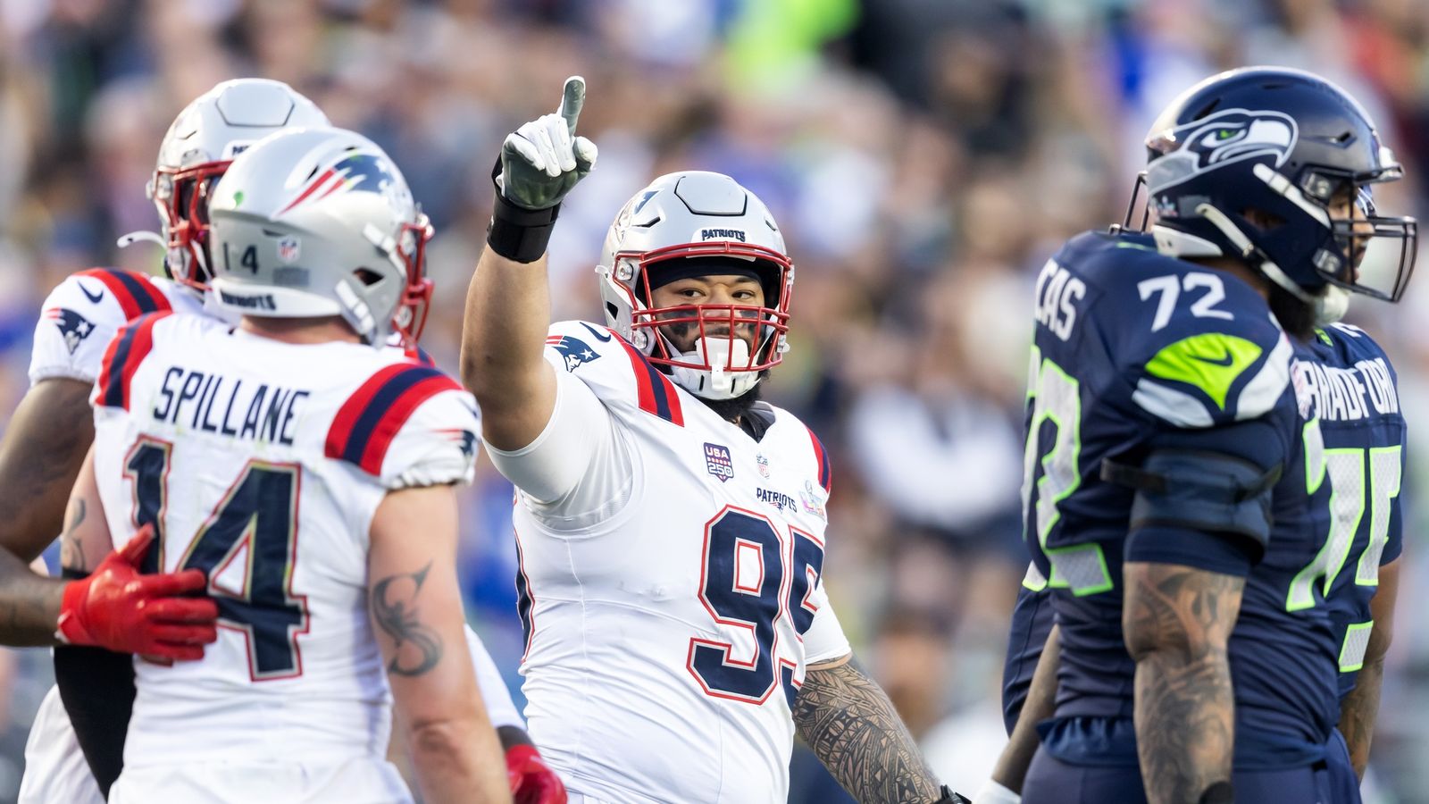 2026 NFL Free Agency: Tonga leaves, but a fullback come to Foxborough taken at BSJ Headquarters (Patriots). Photo by (USA Today Network)