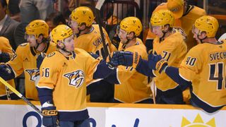 Final: Predators 6, Bruins 3 - Bruins allow four goals in second period taken at BSJ Headquarters (Top Bruins). Photo by (Steve Roberts-Imagn Images)