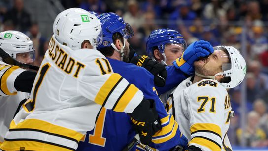 BSJ Live Coverage: Bruins 2 at Sabres 1 (3rd) - Arvidsson puts Boston in front taken at BSJ Headquarters (Top Bruins)