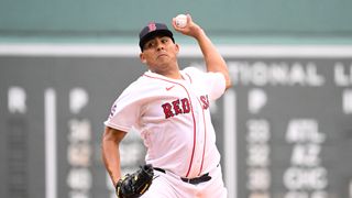 Red Sox’s $130M starter Ranger Suárez off to rough start as Boston drops third straight series taken at BSJ Headquarters  (Red Sox). Photo by Eric Canha-Imagn Images