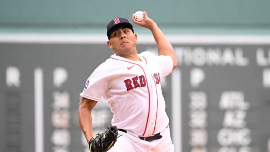 Red Sox’s $135M starter Ranger Suárez off to rough start as Boston drops third straight series taken at BSJ Headquarters . Photo by Eric Canha-Imagn Images