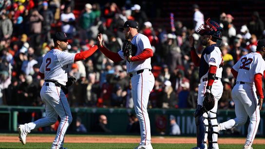 Final: Boston Red Sox 5, Milwaukee Brewers 0 - Sonny Gray pitches scoreless outing for Red Sox taken at BSJ Headquarters. Photo by (Eric Canha-Imagn Images)