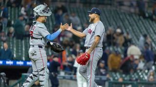 Final: Boston Red Sox 4, Detroit Tigers 0 - Red Sox shutout Tigers, complete sweep in Comerica taken at BSJ Headquarters (Top Red Sox). Photo by (David Reginek-Imagn Images)