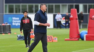 Giardi: NFL Notebook - Vrabel front and center at rookie mini-camp; plus, Eagles thievery? taken at New Balance Athletic Center (Patriots). Photo by (USA Today Eric Canha)