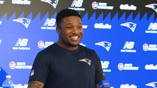 Giardi: NFL Notebook - Will the Patriots add some 'Jam' to their backfield mix? Plus, 'violence' part of the new world order in NY  taken at BSJ Headquarters (Patriots). Photo by (USA Today Eric Canha)