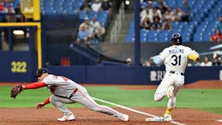 Final: Red Sox 1, Rays 3 - Red Sox struggle against Tampa Bay bullpen taken at BSJ Headquarters (Top Red Sox). Photo by (Jonathan Dyer-Imagn Images)