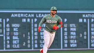 Final: Red Sox 6, Yankees 1 - Tolle pitches seven scoreless innings in start, Contreras records two RBI's taken at BSJ Headquarters (Top Red Sox). Photo by (Eric Canha-Imagn Images)