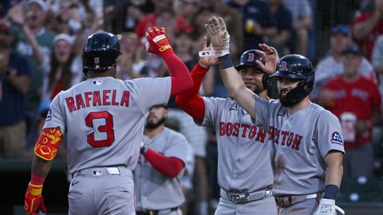 Final: Red Sox 4, Athletics 2 - Rafaela hits grand slam in sixth inning taken at BSJ Headquarters (Top Red Sox)
