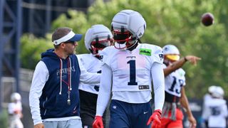 Giardi: Brown sees a different side of Gonzalez, and it's beneficial for all involved taken at Gillette Stadium (Patriots). Photo by (USA Today Eric Canha)