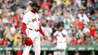 Final: Red Sox 5, Giants 4 - Red Sox score five runs in three innings, complete sweep against Giants taken at BSJ Headquarters (Red Sox). Photo by (Brian Fluharty-Imagn Images)
