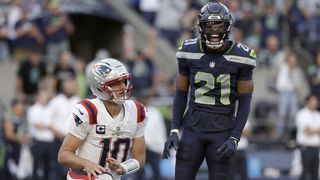 Giardi: Maye wilts in the Seattle spotlight, takes Patriots down with him taken at BSJ Headquarters (Patriots). Photo by (USA Today Network)