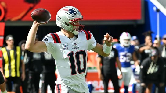 Giardi: Maye, McDaniels know one game doesn't prove anything taken at New Balance Athletics Center (Patriots)