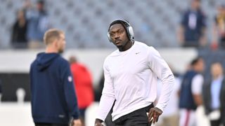 Giardi: A.J. Brown admits the ankle is not where he wants it to be taken at New Balance Athletics Center (Patriots). Photo by (USA Today Network)