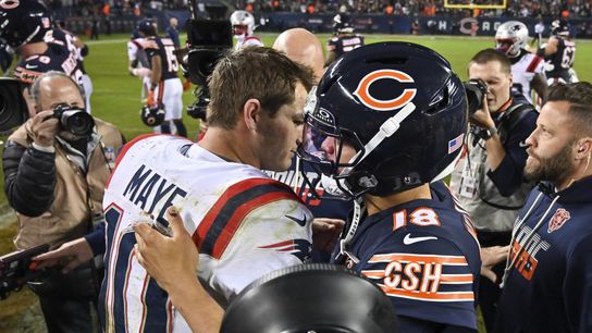 Giardi: Patriots feel like they let one slip away in Chicago taken at Soldier Field (Patriots). Photo by (USA Today Network)